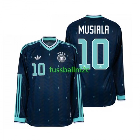 Fußballtrikots Deutschland Jamal Musiala 10 Auswärts Trikotsatz WM 2026 Langarm Fußballtrikots Deutschland Jamal Musiala 10 Auswärts Trikotsatz WM 2026 Langarm